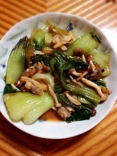 あさりと青梗菜のオイスターソース炒め-レシピのメイン写真