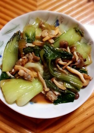 あさりと青梗菜のオイスターソース炒め-レシピのメイン写真