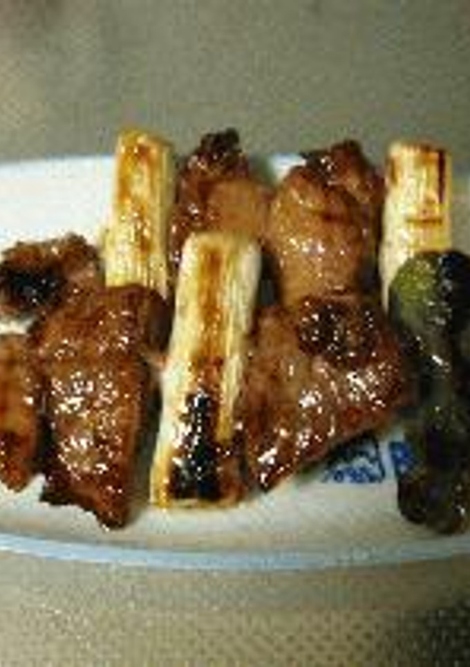 鮪の焼き盗り(ねぎま)-レシピのメイン写真