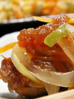 黒酢バナナでヘルシーソース-レシピのメイン写真