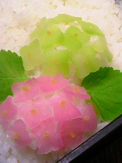 あじさい弁当-レシピのメイン写真