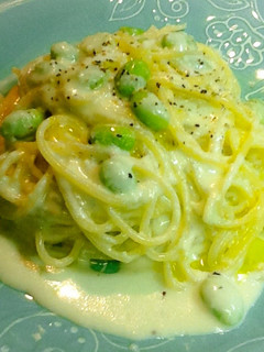 枝豆の冷製パスタ-レシピのメイン写真