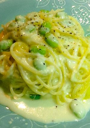 枝豆の冷製パスタ-レシピのメイン写真