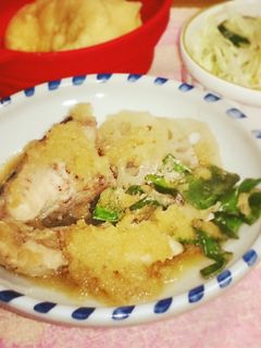 ぶりと蓮根のみぞれ煮。-レシピのメイン写真