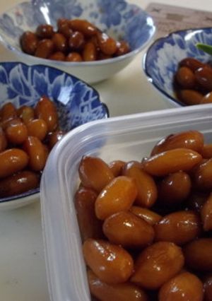 珍しい落花生の煮豆-レシピのメイン写真