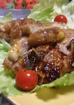 肉巻き高野豆腐の照り焼き-レシピのメイン写真