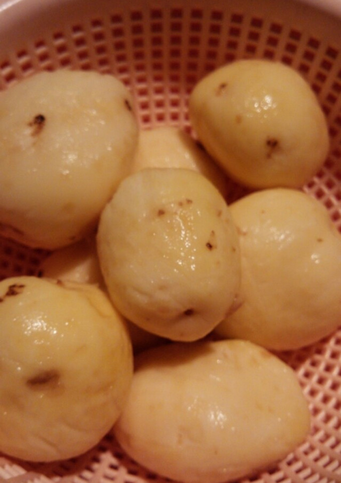 新じゃがの簡単皮むき♪-レシピのメイン写真