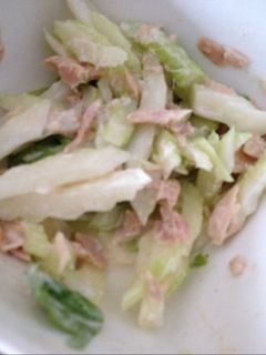 セロリとツナの簡単サラダ-レシピのメイン写真