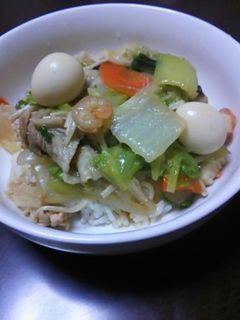 簡単★余った野菜de中華丼♪-レシピのメイン写真