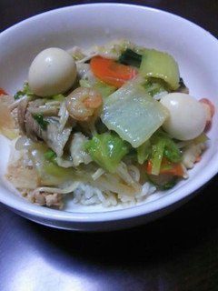 簡単★余った野菜de中華丼♪-レシピのメイン写真