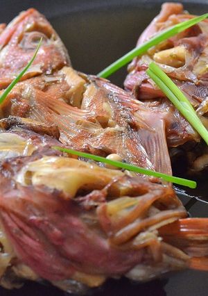 カサゴ　オニカサゴの煮つけ世妃亜風-レシピのメイン写真