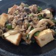 厚揚げとひき肉のエスニック風炒め