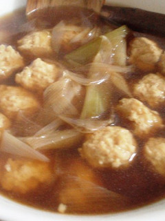 (∵)屋:おかんの鶏団子煮-レシピのメイン写真