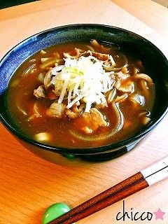 ★おそば屋さんの味♪和風カレーうどん★-レシピのメイン写真