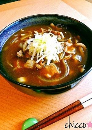 ★おそば屋さんの味♪和風カレーうどん★-レシピのメイン写真
