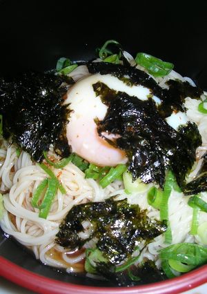 普通のそうめんに飽きたら！韓国風そうめん-レシピのメイン写真