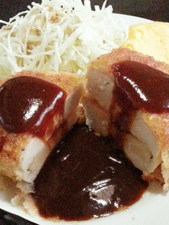 揚げないチキンカツ☆じゃがいも挟みVer-レシピのメイン写真