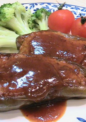 豆腐ハンバーグDEピーマンの肉詰め★-レシピのメイン写真