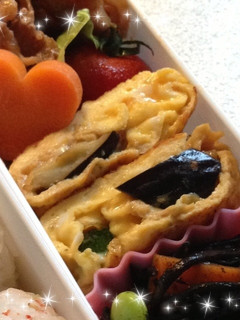 【お弁当】ちゃちゃっとオムレツ-レシピのメイン写真
