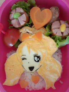キャラ弁 プリキュア キュアハニー-レシピのメイン写真