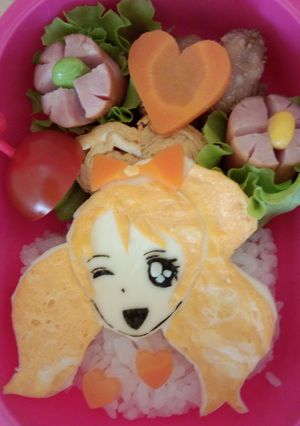 キャラ弁　プリキュア　キュアハニー-レシピのメイン写真