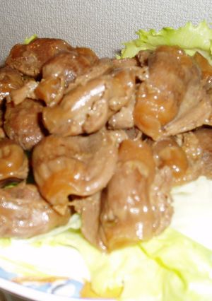鶏砂肝のスパイス煮(魯味)-レシピのメイン写真