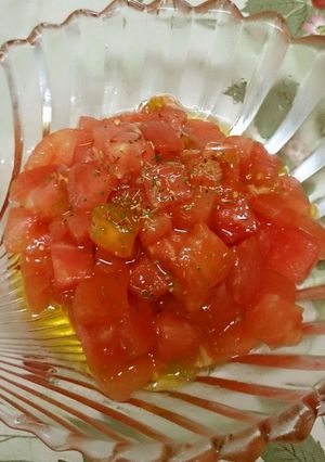 メープルシュガーでトマトサラダ-レシピのメイン写真