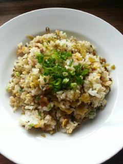 納豆と高菜のチャーハン-レシピのメイン写真