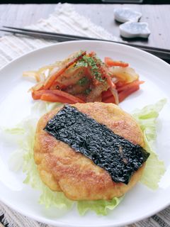おなか満足♡豆腐の照り焼きハンバーグ-レシピのメイン写真