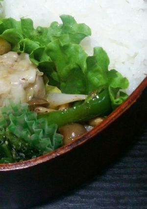 お弁当に！ピーマンのアンチョビ炒め-レシピのメイン写真