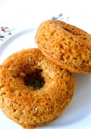 油で揚げない！人参焼きドーナッツ！！-レシピのメイン写真