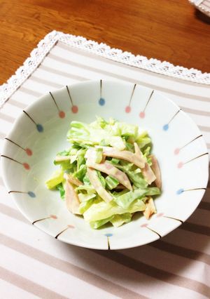 ブロッコリーの芯のマヨカレー和え-レシピのメイン写真