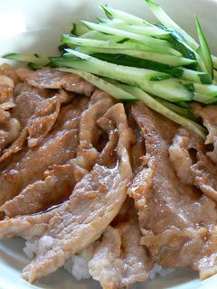 豚のしょうが焼き丼-レシピのメイン写真