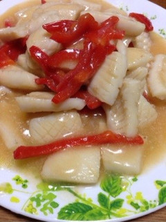 イカの甘酢炒め-レシピのメイン写真