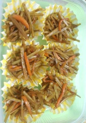 スパイシー☆きんぴらごぼう！お弁当にも♡-レシピのメイン写真
