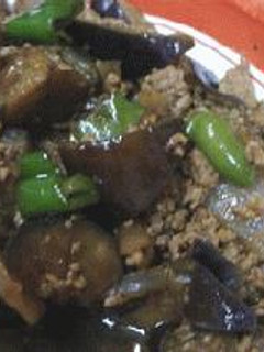ナスと挽肉-レシピのメイン写真