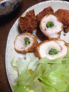 チーズピーマンささみ巻-レシピのメイン写真