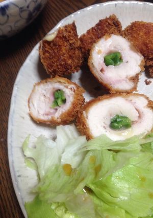 チーズピーマンささみ巻-レシピのメイン写真