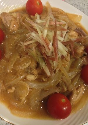 ☆とり肉であっさり生姜ポン酢☆-レシピのメイン写真