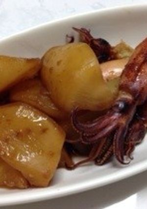 めっちゃ簡単‼︎やりいかと大根の煮物☆-レシピのメイン写真