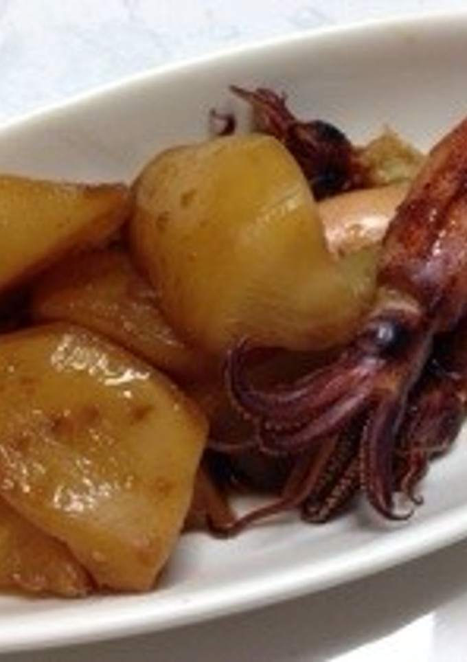 めっちゃ簡単‼︎やりいかと大根の煮物☆-レシピのメイン写真