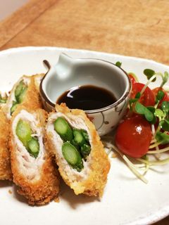 ♡豚アスパラフライ♡-レシピのメイン写真