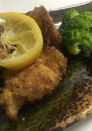 塩レモンでモウカザメ(モロ)のカツレツ-レシピのメイン写真