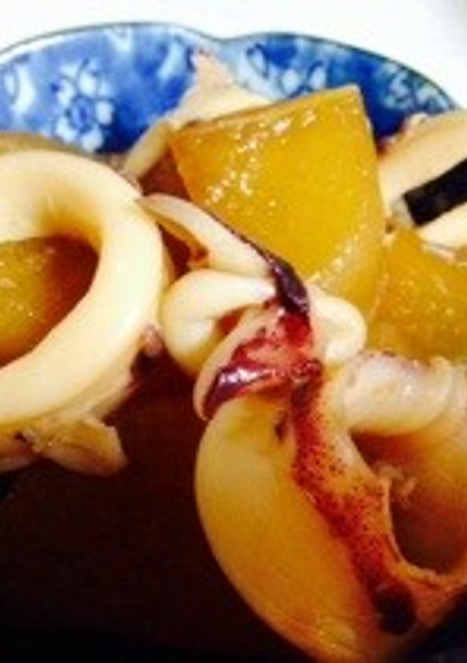 イカと大根の煮物-レシピのメイン写真