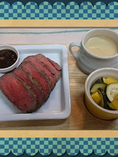 超☆簡単!湯せんで作るローストビーフ-レシピのメイン写真
