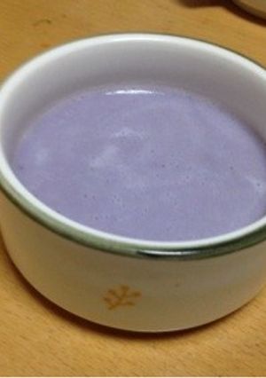 紫キャベツの豆乳ポタージュ-レシピのメイン写真