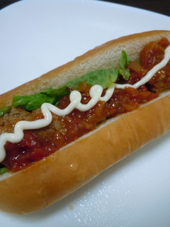 余った煮込みハンバーグでハンバーグサンド-レシピのメイン写真