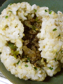 牛焼肉にぎり♡-レシピのメイン写真