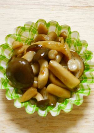 お弁当に５分☆彡きのこのドレッシング炒め-レシピのメイン写真
