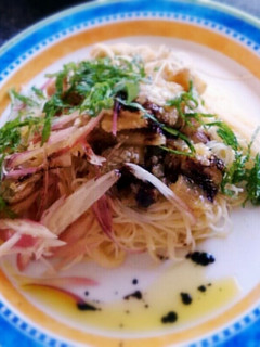 焼き茄子の冷製カッペリーニ★-レシピのメイン写真